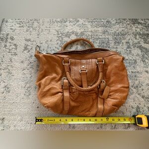 The Sak Camel Leather Purse
